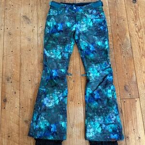 Roxy Bright Edition Women’s Waterproof Snow Pants Floral